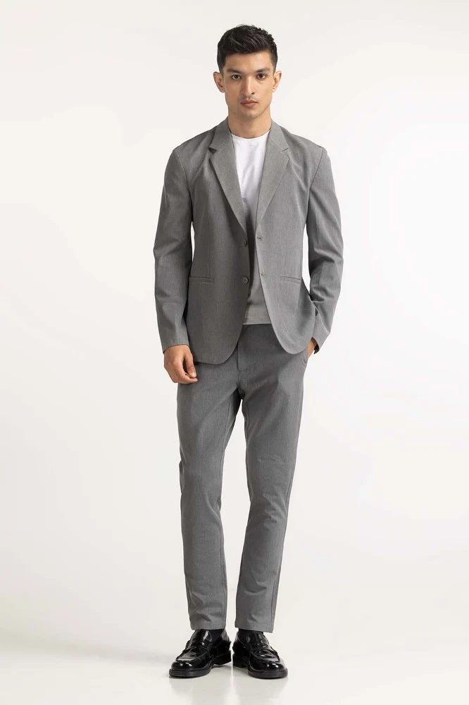 Grey Formal Blazer BLAZER - Image 3