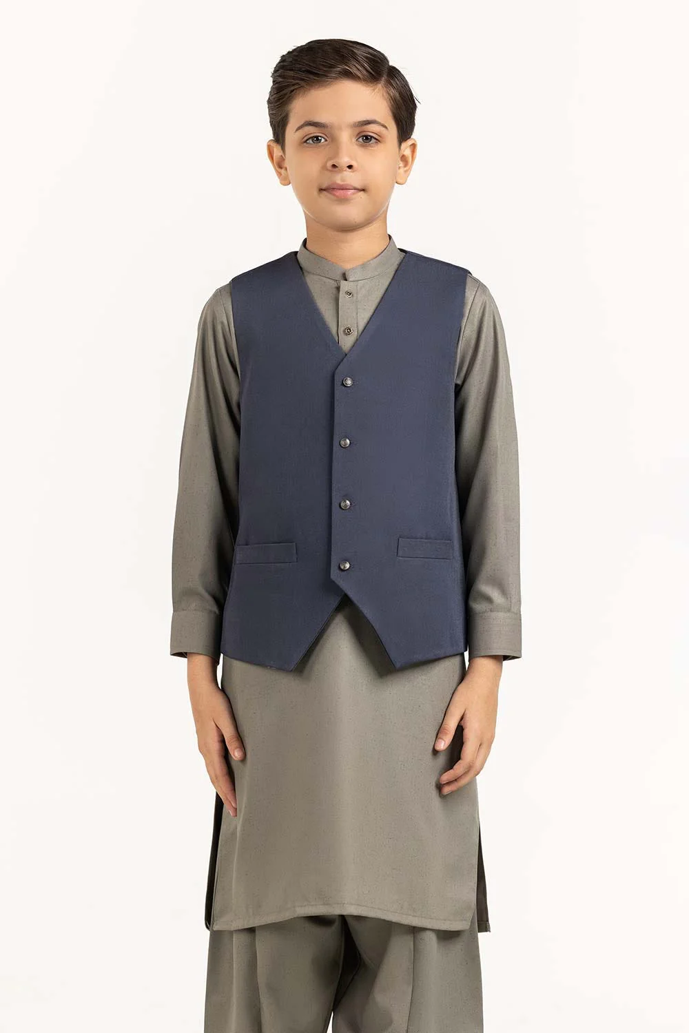 Grey Stylized Waist Coat KWC-PD23-002 - Image 6