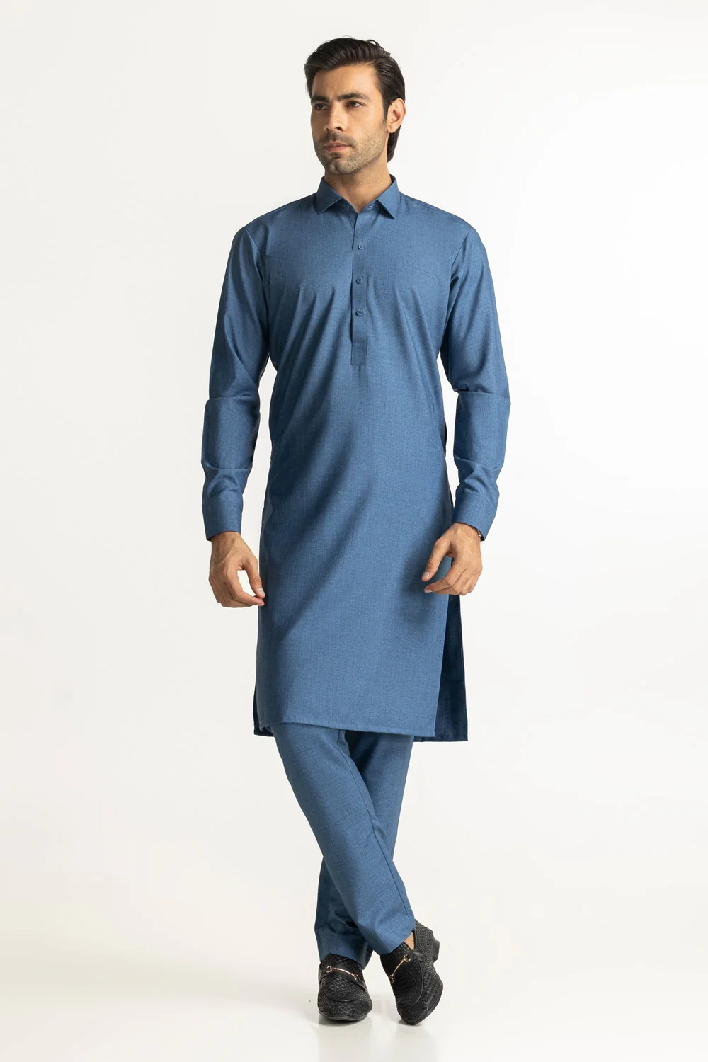 Gul 900 Lomani Unstitched Fabric Blended-LF - Image 10
