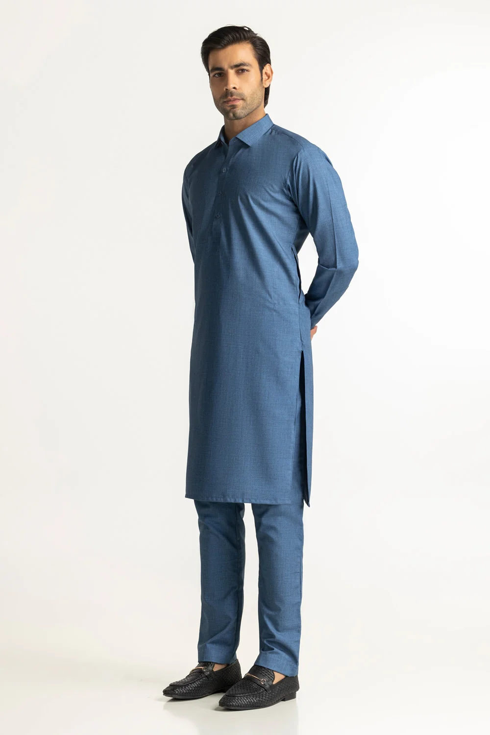 Gul 900 Lomani Unstitched Fabric Blended-LF - Image 14