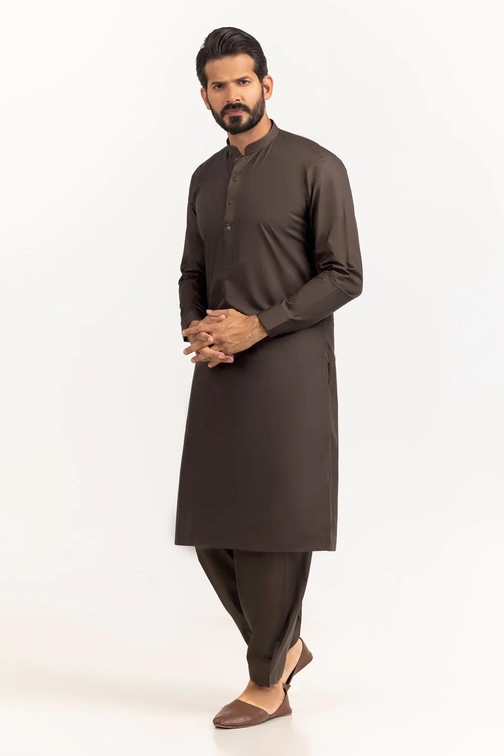 Gul Capri Latha Unstitched Fabric Cotton-LF - Image 3