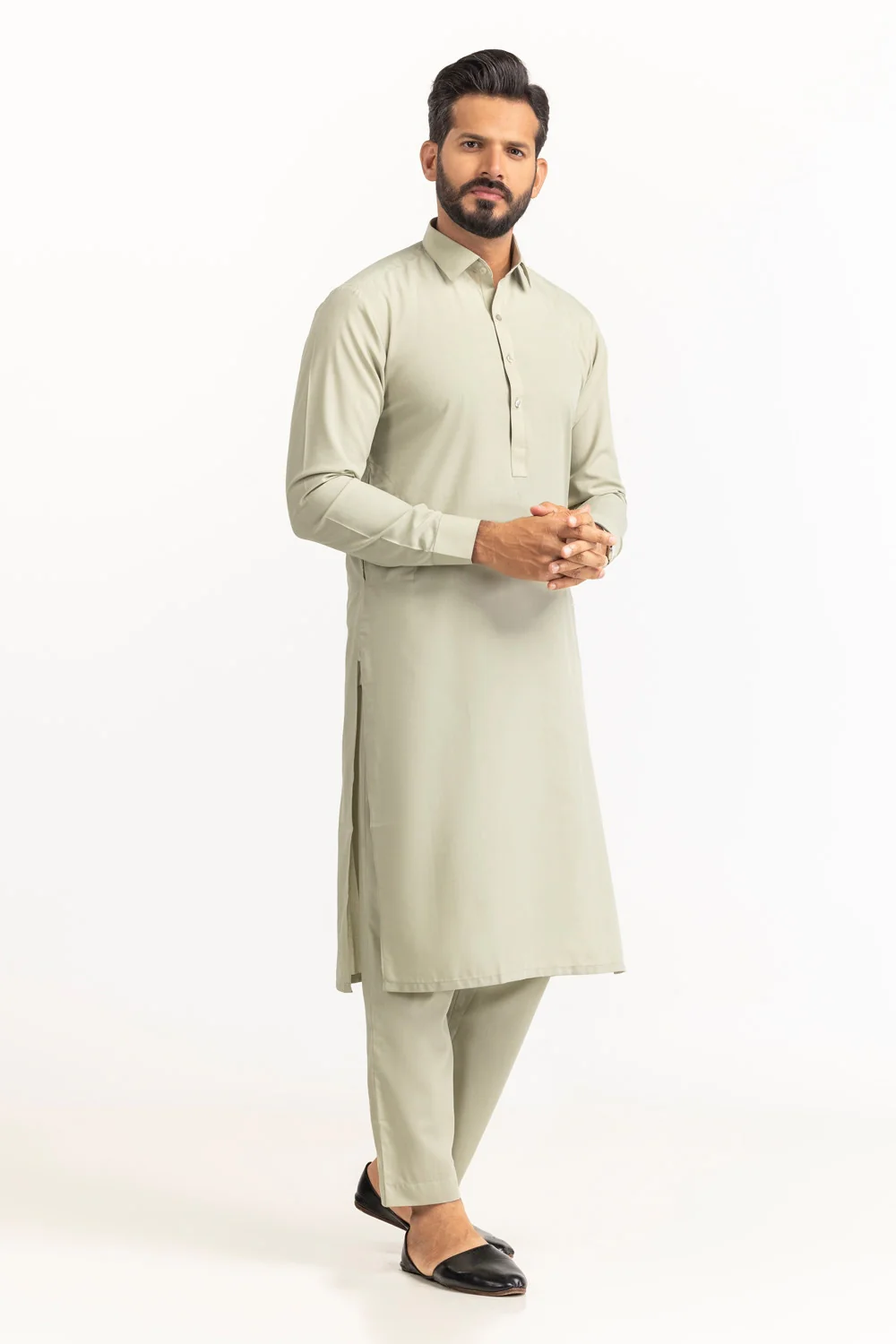 Gul Makhmal Unstitched Fabric Blended-LF - Image 2