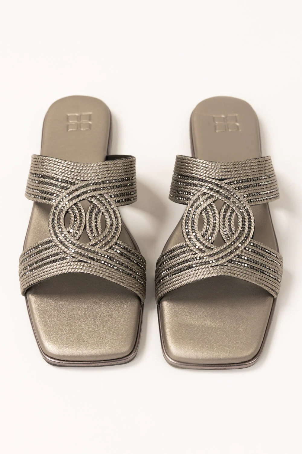 Gun Metal Slippers - Image 3