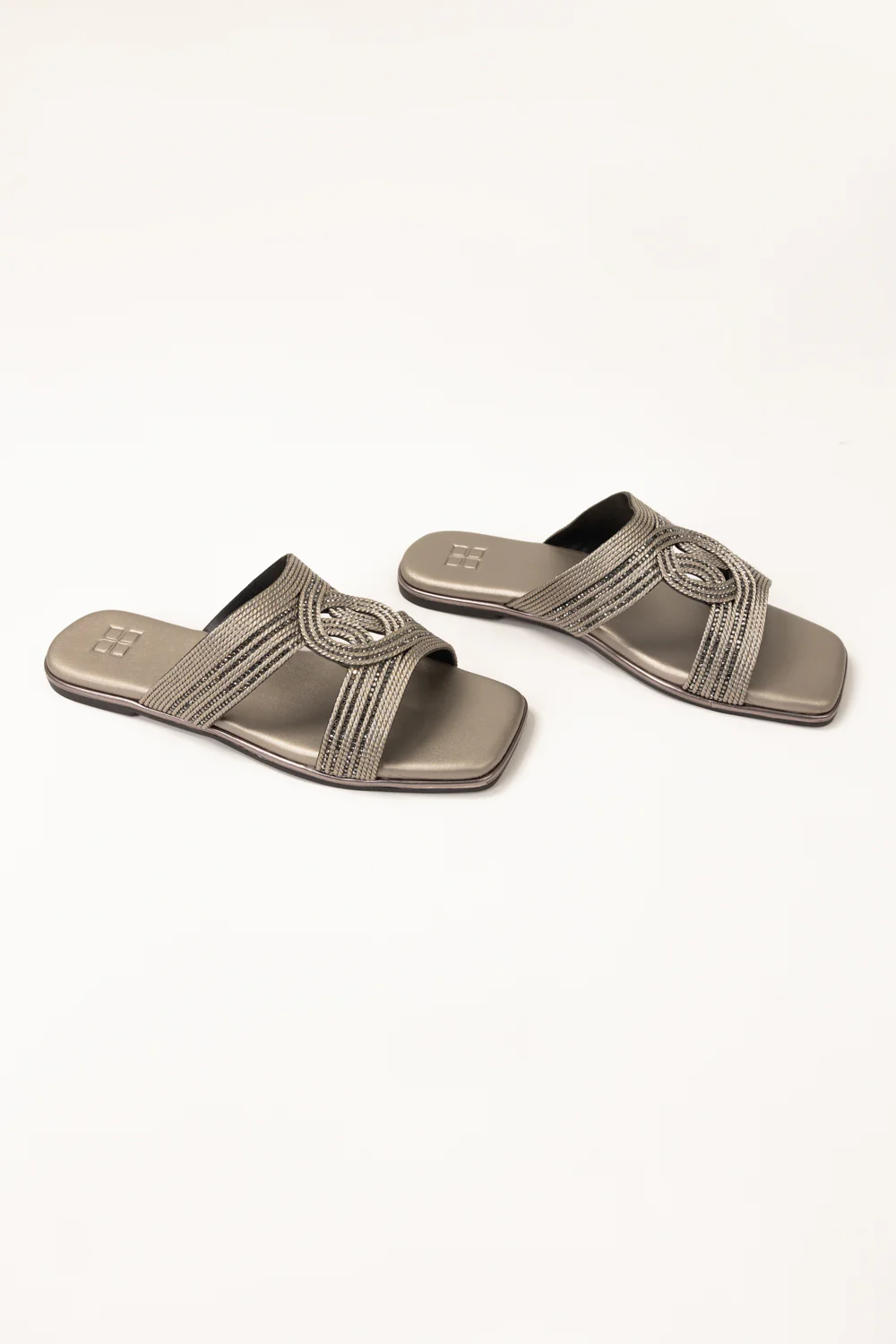 Gun Metal Slippers - Image 4