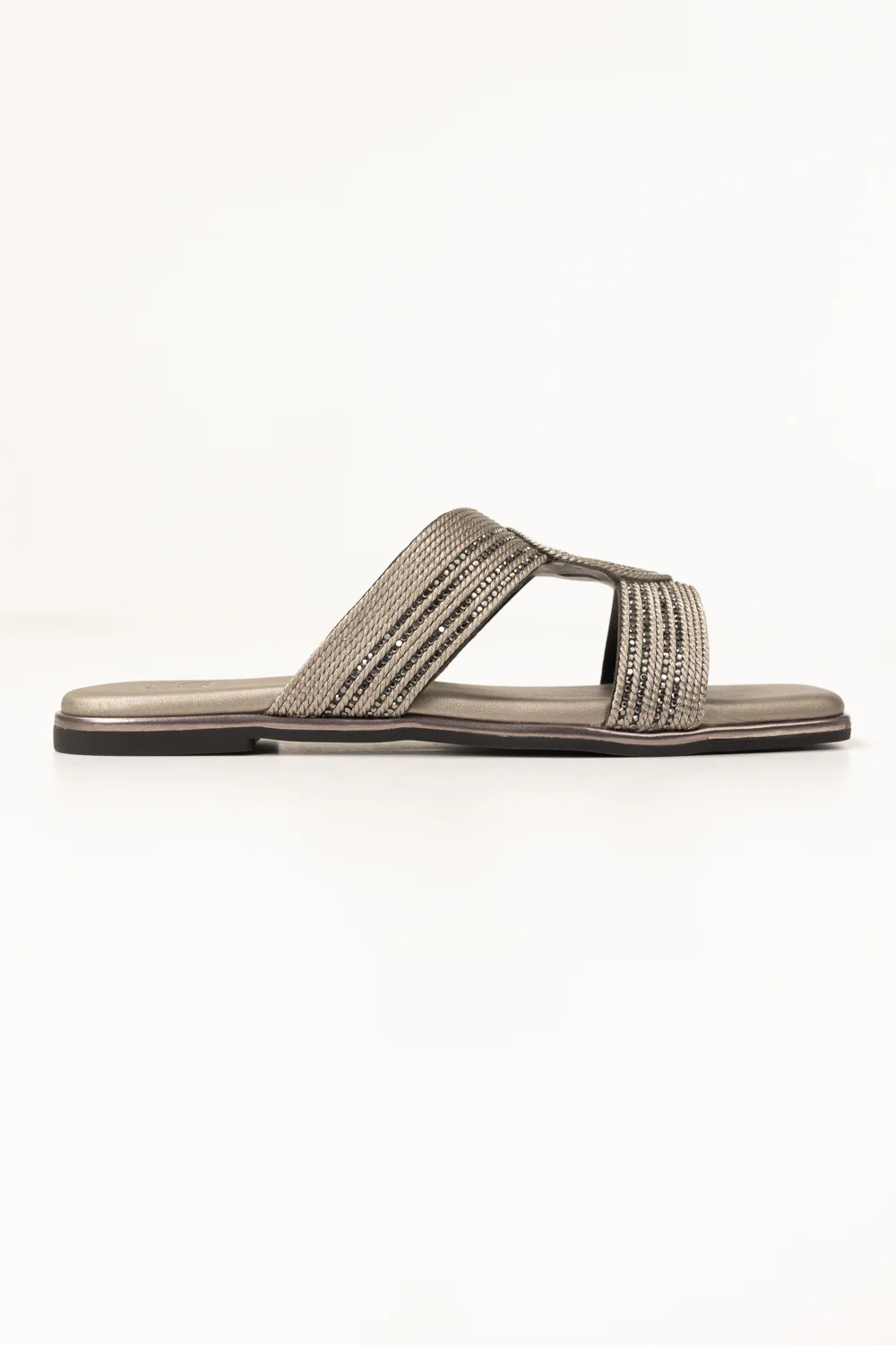Gun Metal Slippers - Image 5