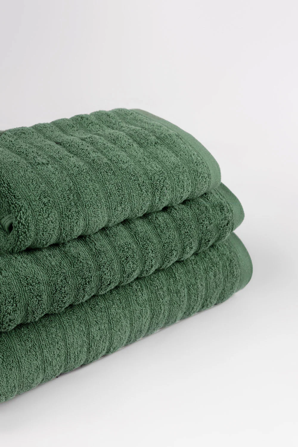 Hedge Green Combed Plain Towel - Image 3