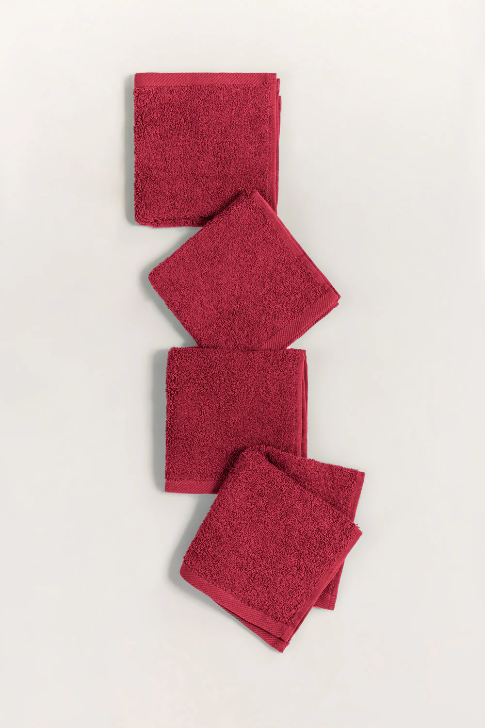 Hibiscus Combed Towel 4pcs Set - Image 3