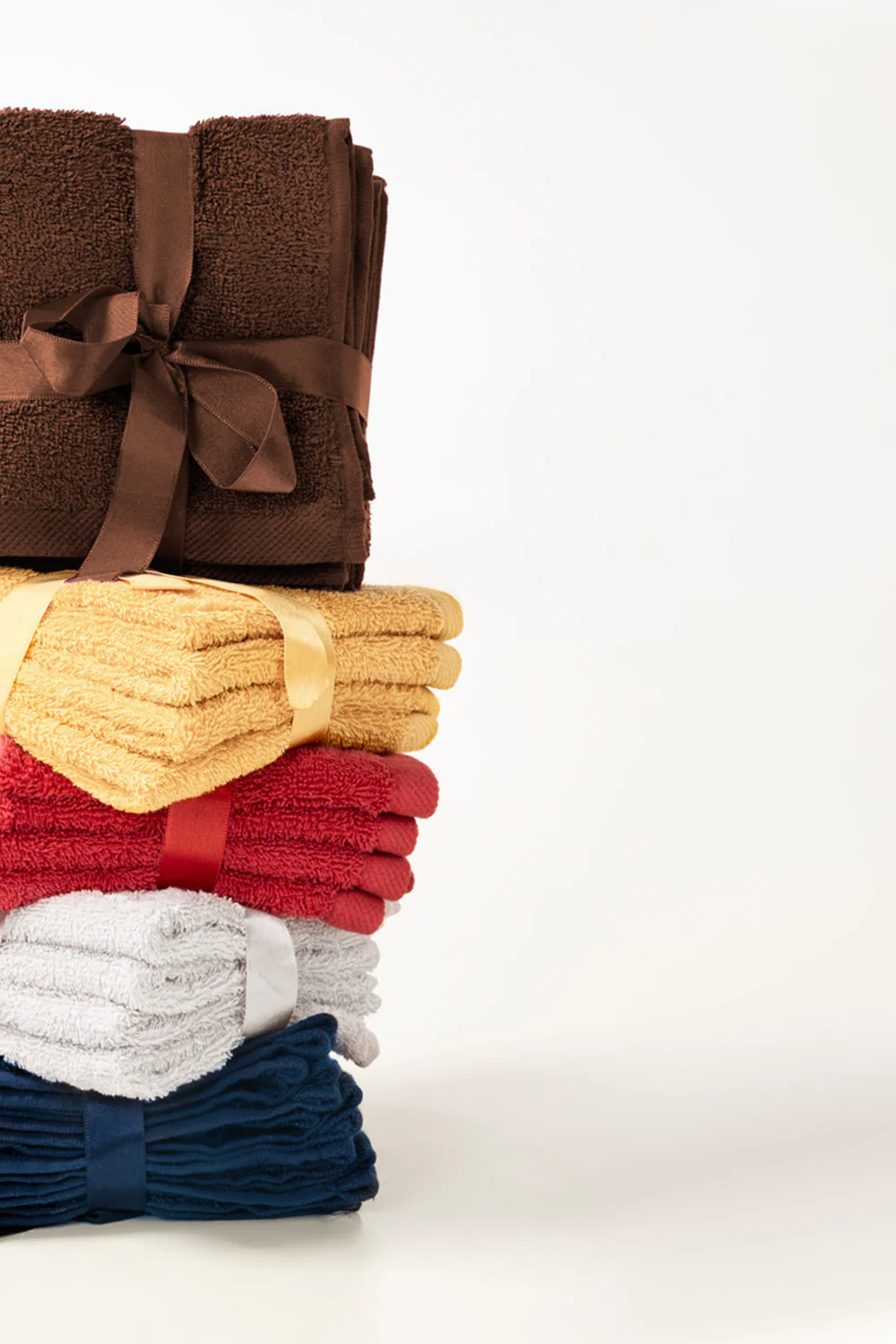 Hibiscus Combed Towel 4pcs Set - Image 5
