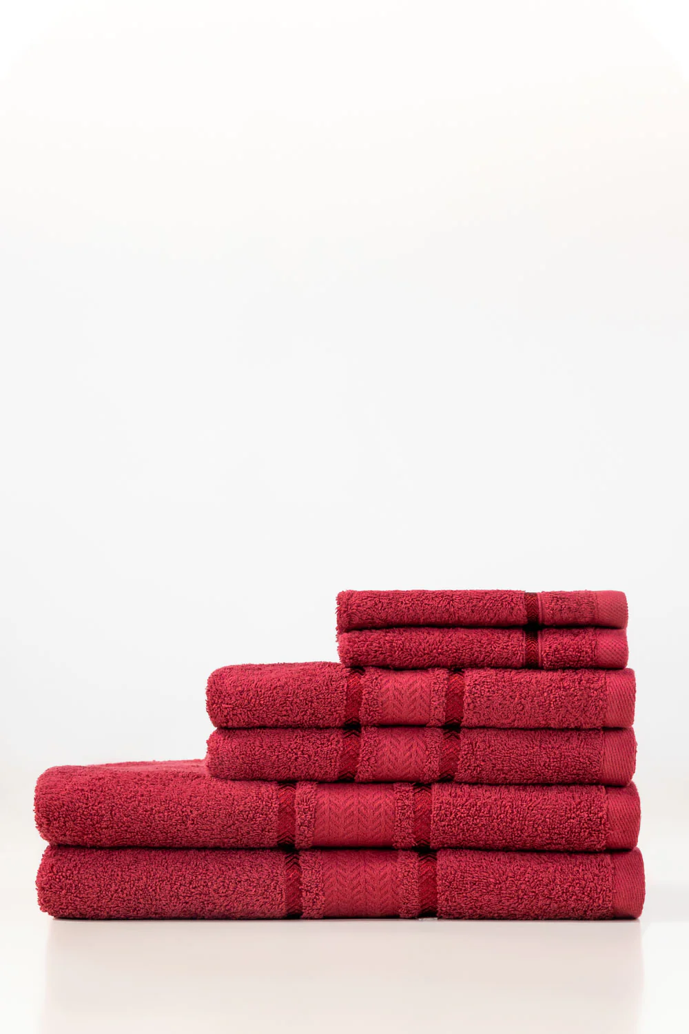 Hibiscus Combed Towel 6pcs Set - Image 3