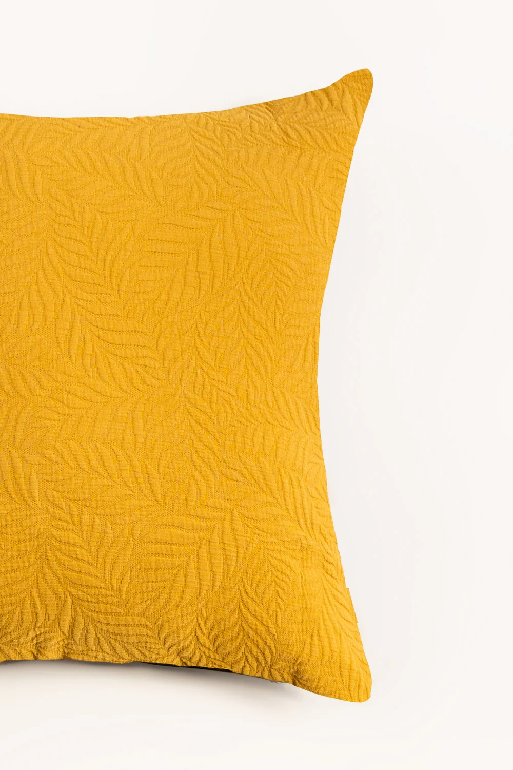 Honey Mustard Matelasse Cushion - Image 2