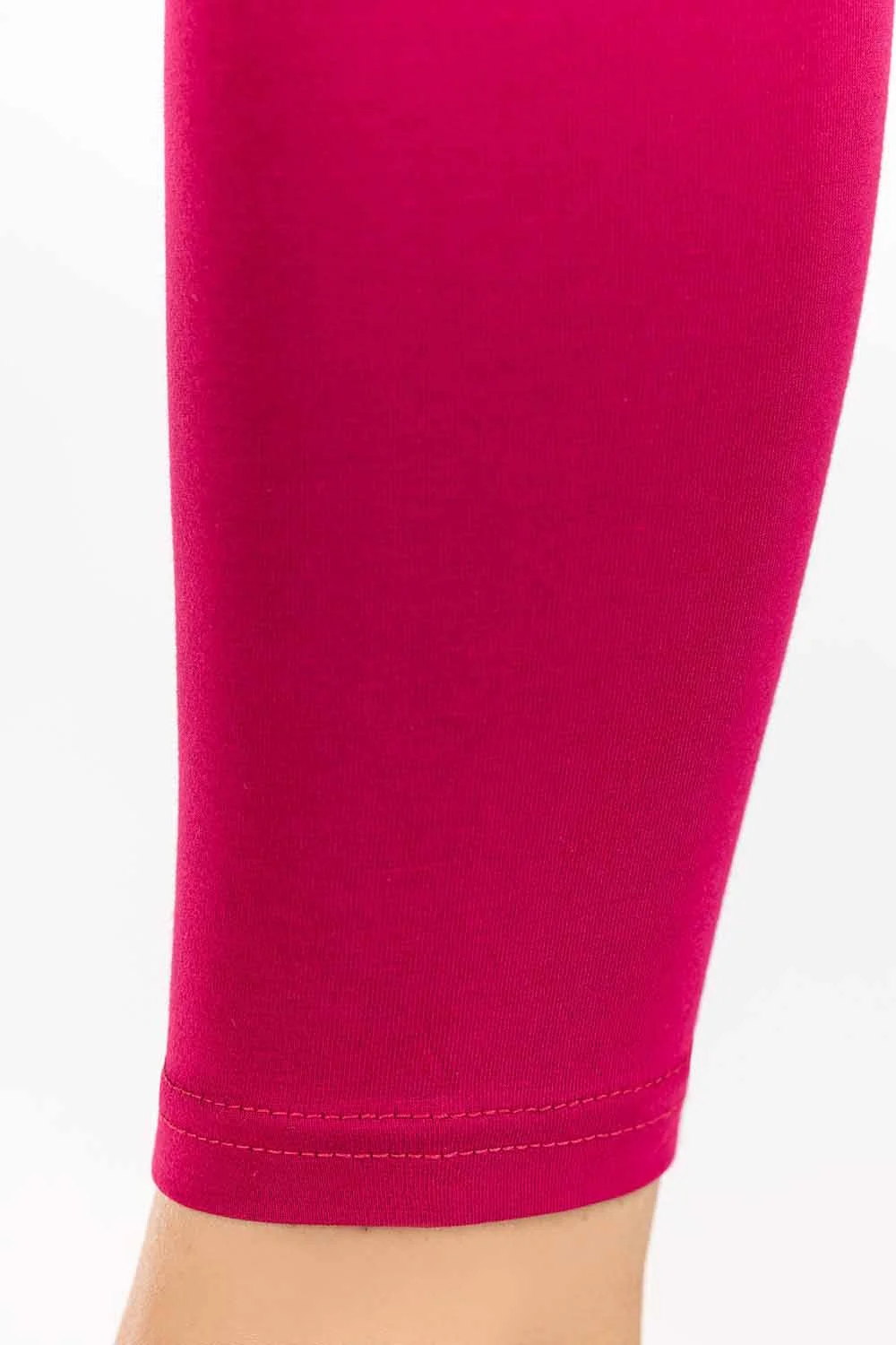 Hot Pink Jersey Tights - Image 3