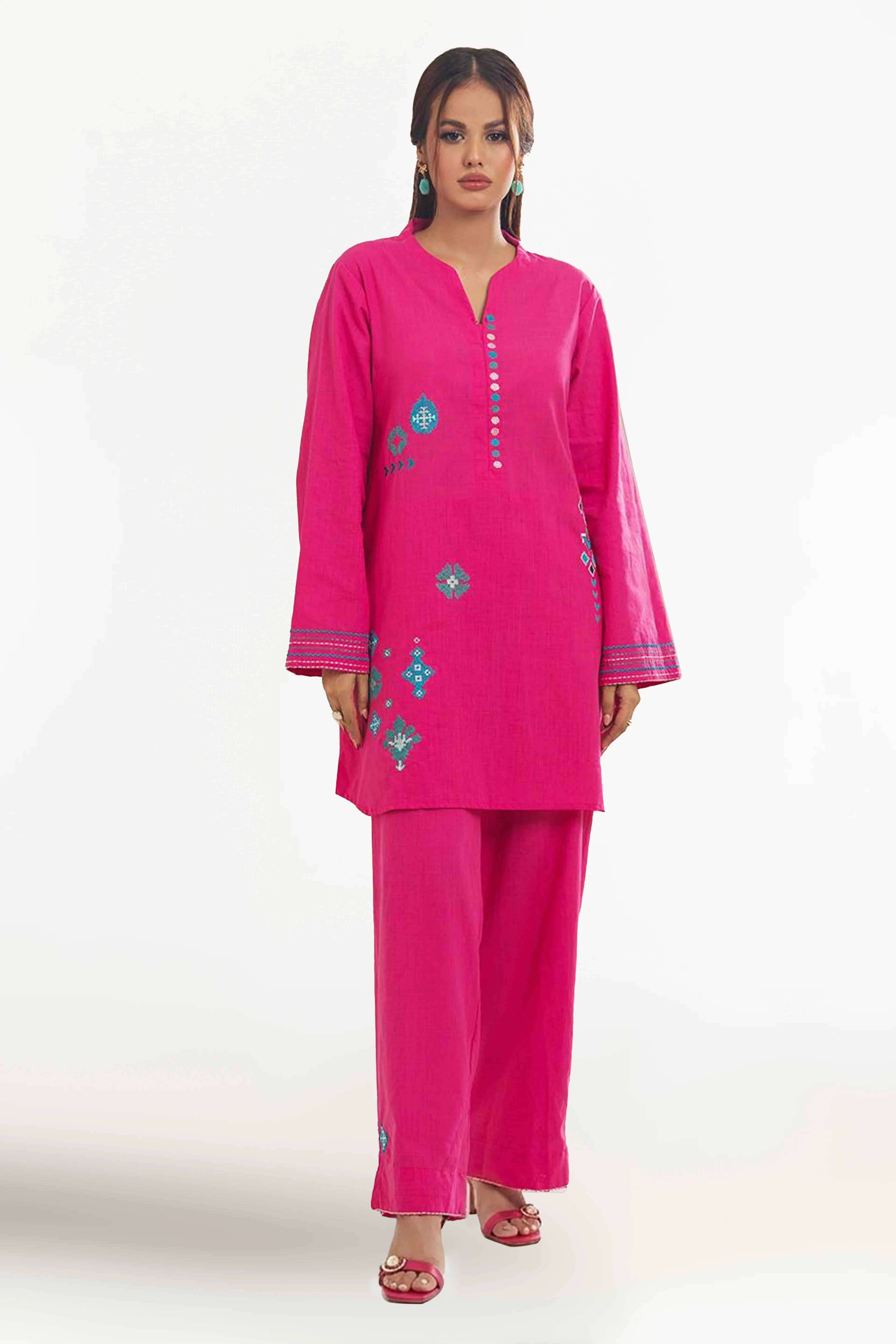 Irish Embroidered Co-Ord Set