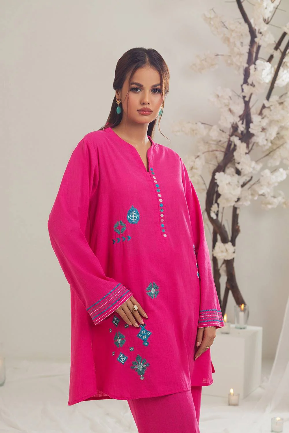 Irish Embroidered Co-Ord Set - Image 3
