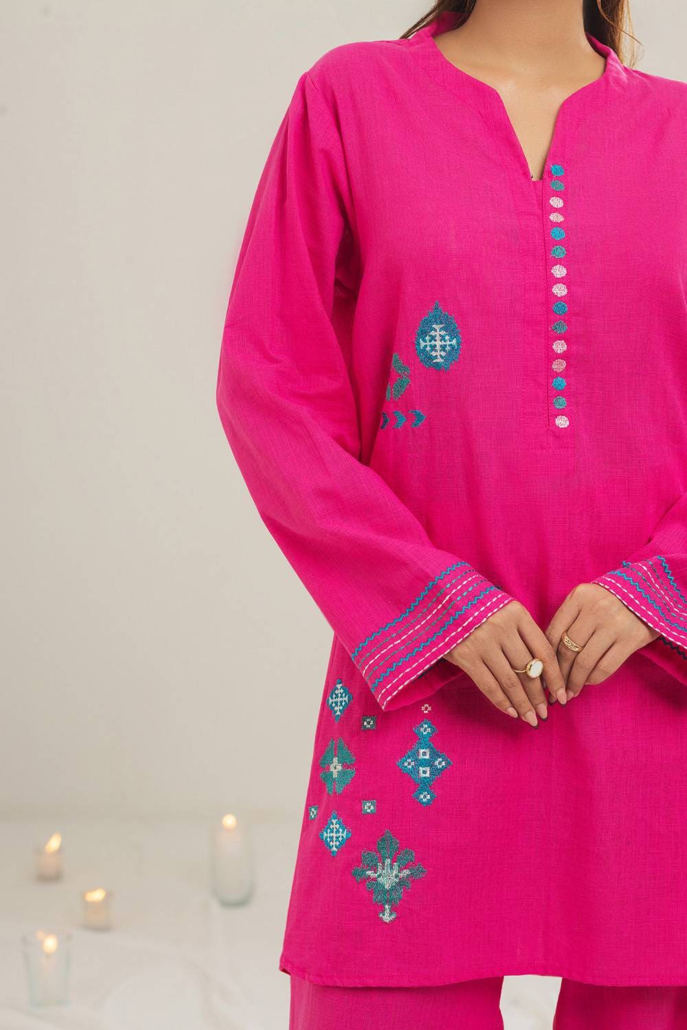 Irish Embroidered Co-Ord Set - Image 4