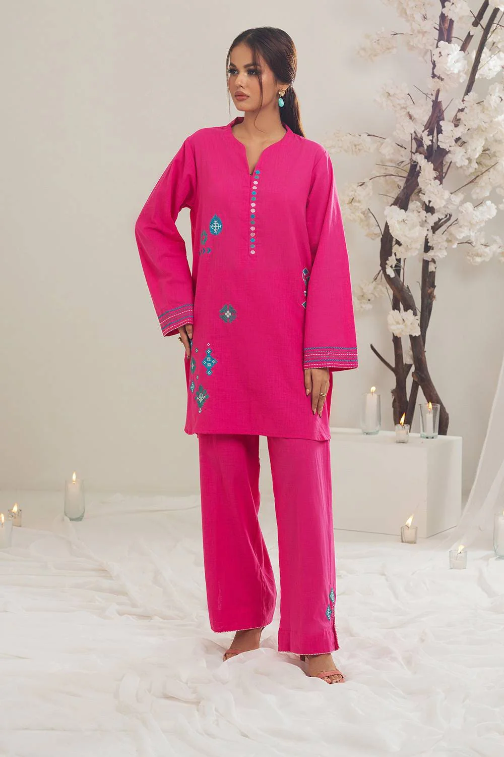 Irish Embroidered Co-Ord Set - Image 6