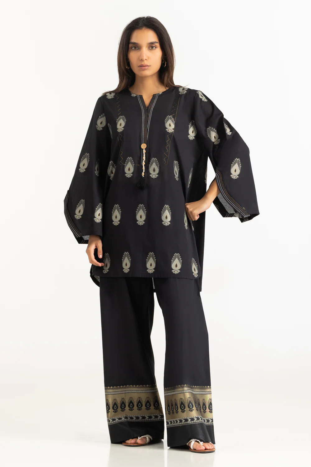 Jacquard Dyed Co-Ord Set