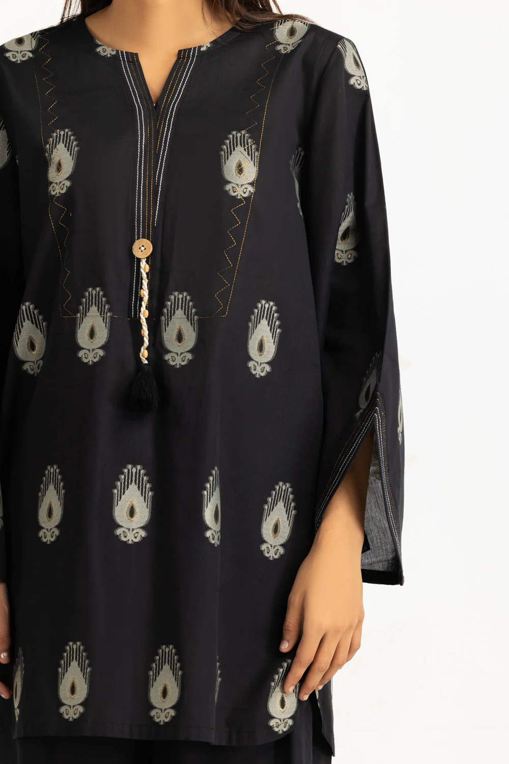 Jacquard Dyed Co-Ord Set - Image 2