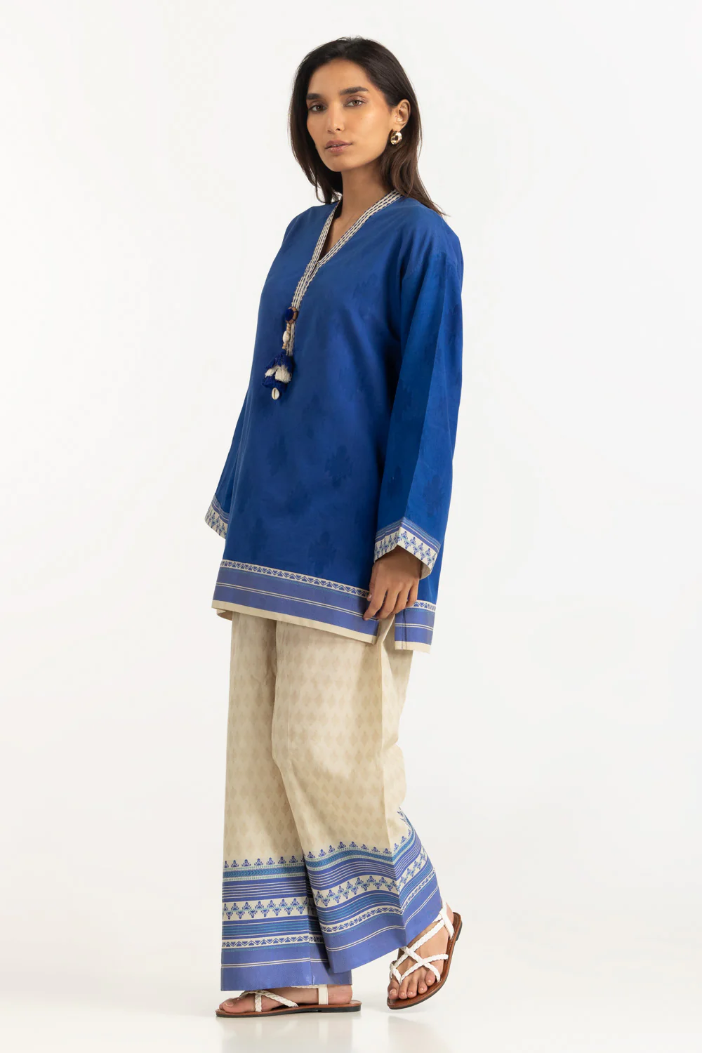 Jacquard Dyed Co-Ord Set - Image 3