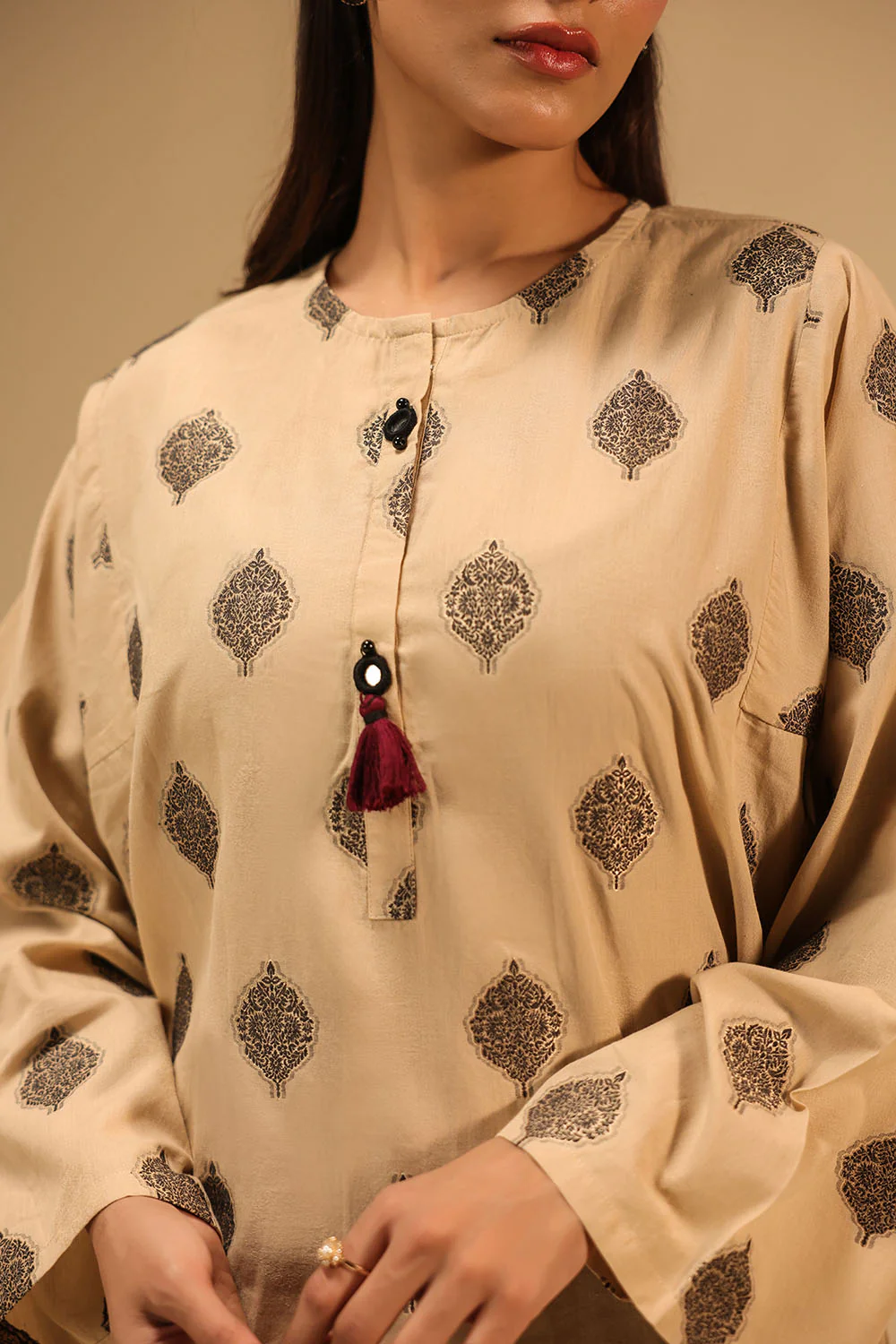 Jacquard Dyed Co-Ord Set - Image 2