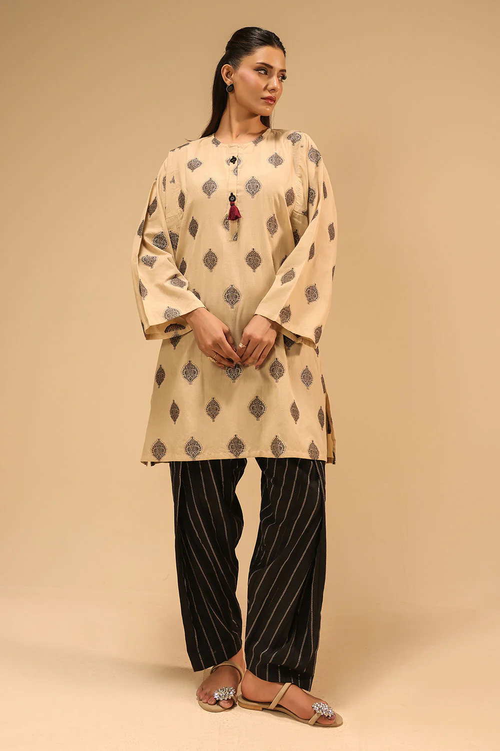Jacquard Dyed Co-Ord Set - Image 3