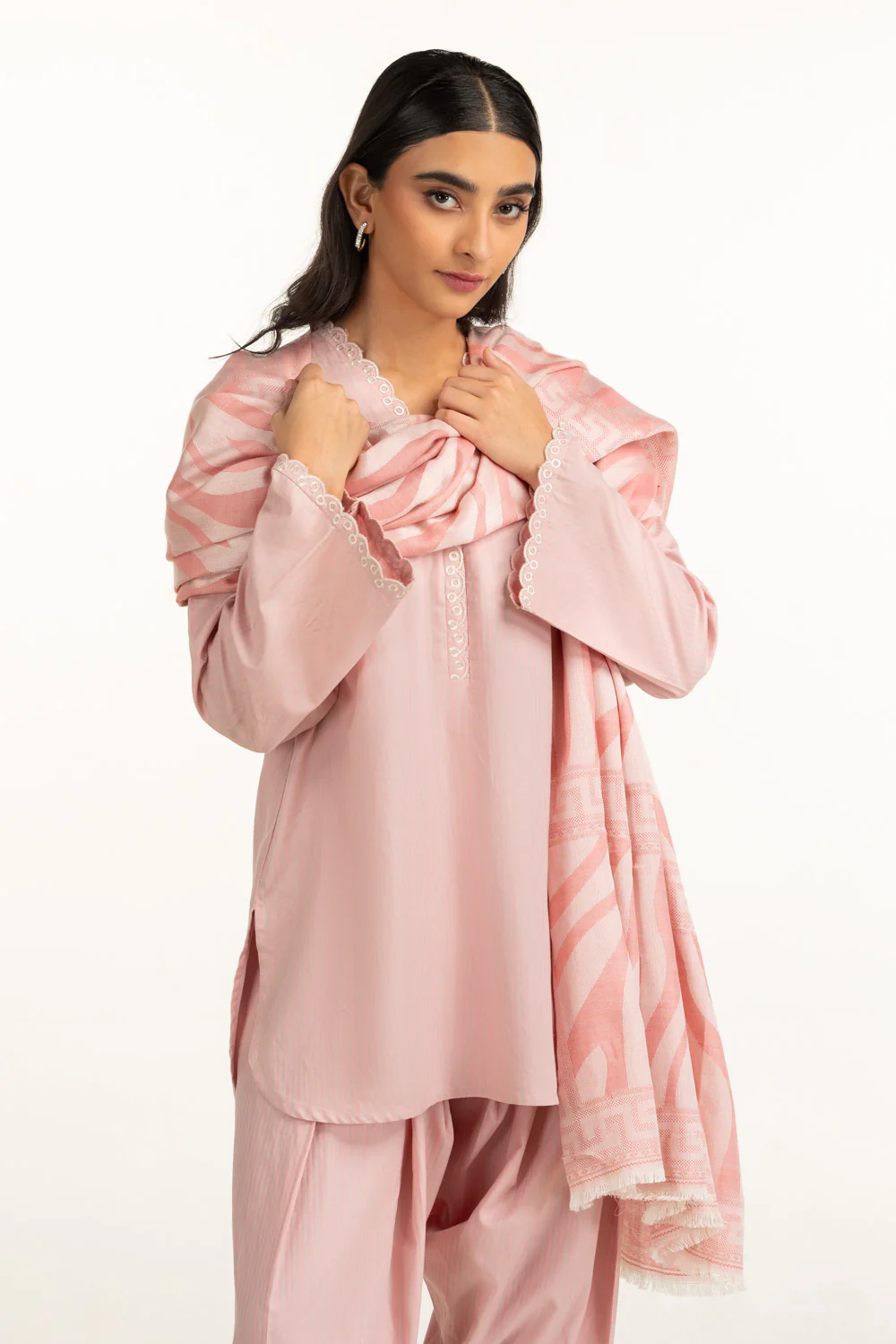 Jacquard Dyed Shawl - Image 2