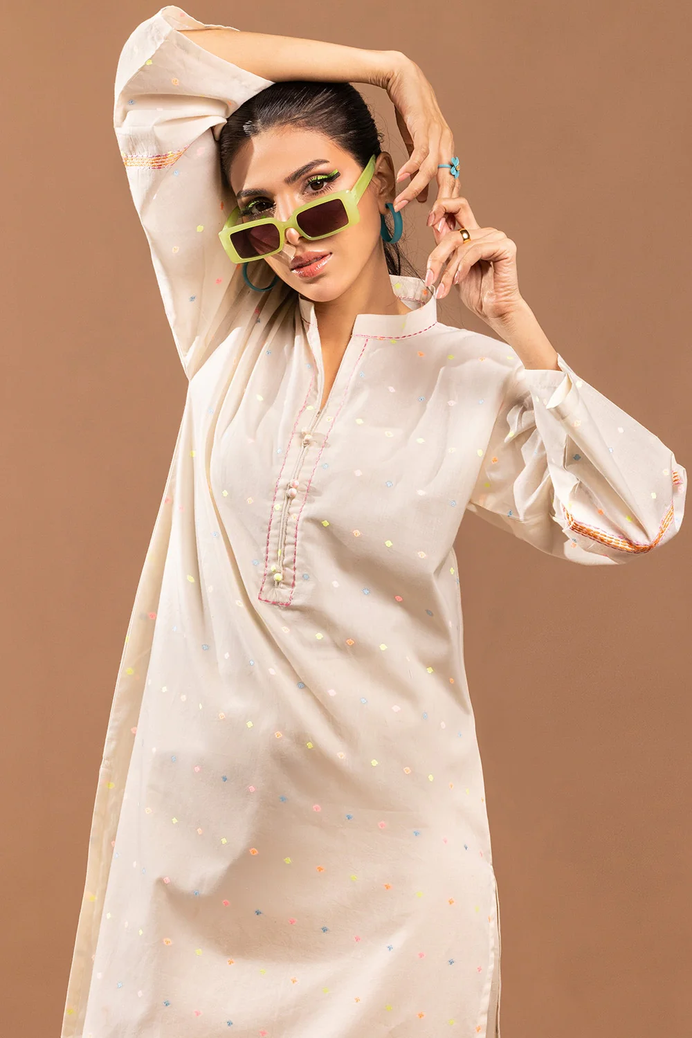 Jacquard Dyed Shirt - Image 2