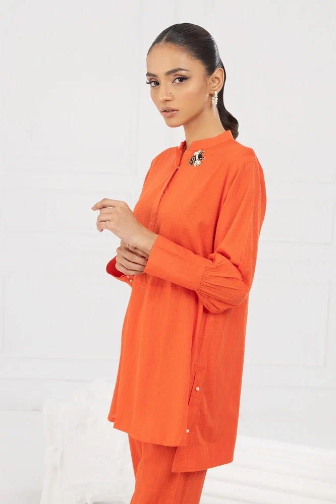 Jacquard Dyed Tunic - Image 2