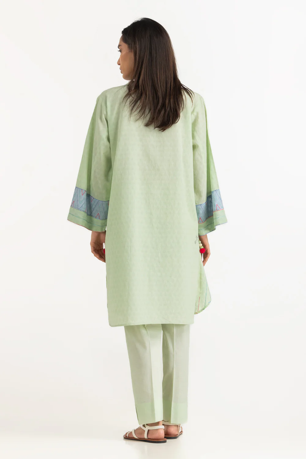 Jacquard Embroidered Co-Ord Set - Image 4