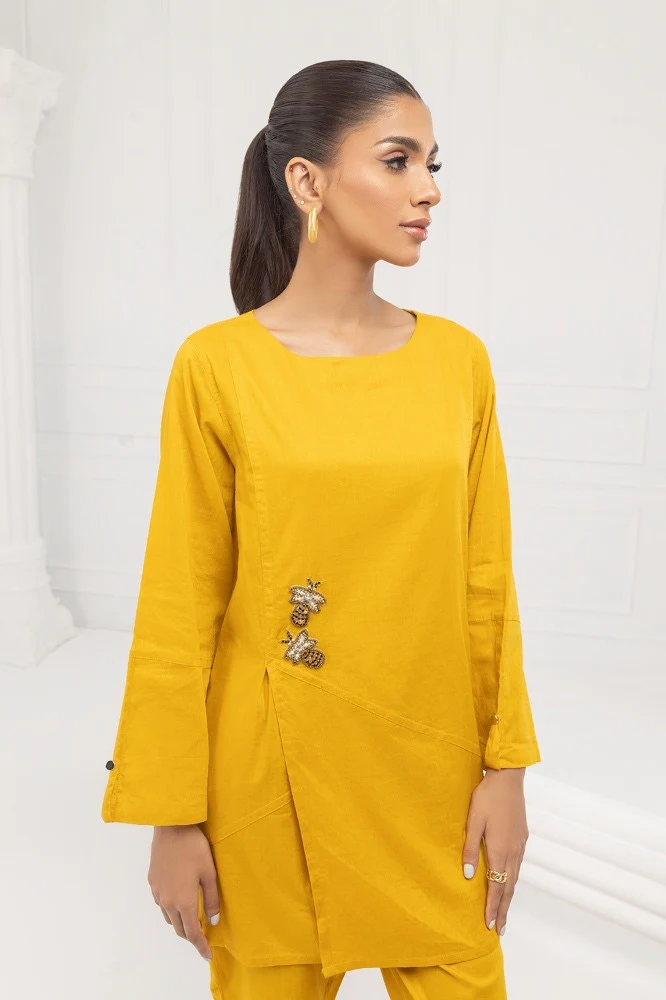 Jacquard Embroidered Tunic - Image 2