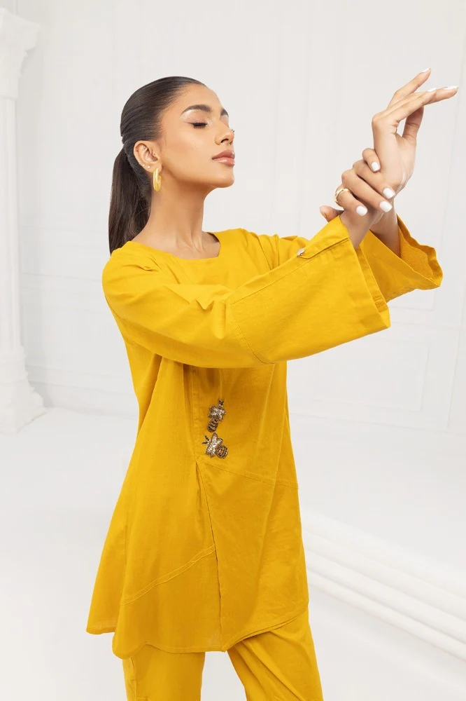 Jacquard Embroidered Tunic - Image 3