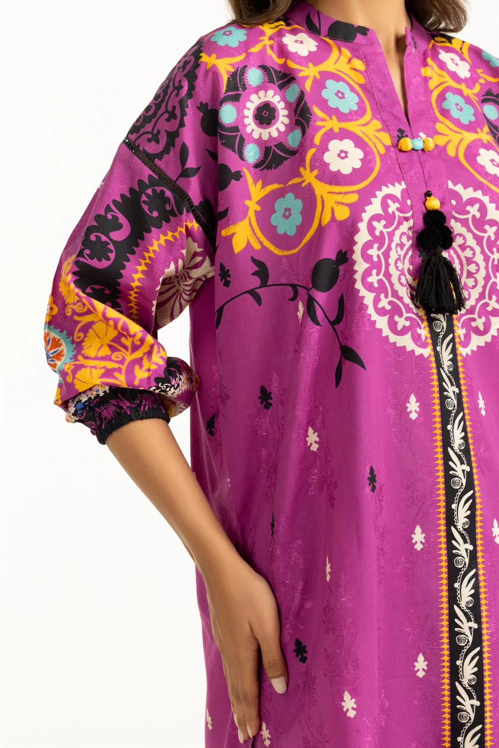 Jacquard Printed Co-Ord Set - Image 2