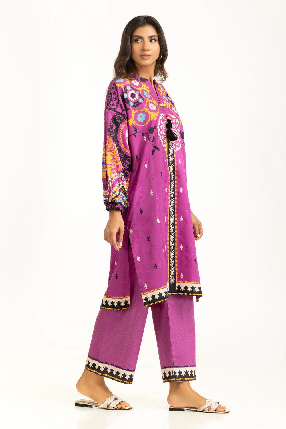 Jacquard Printed Co-Ord Set - Image 4