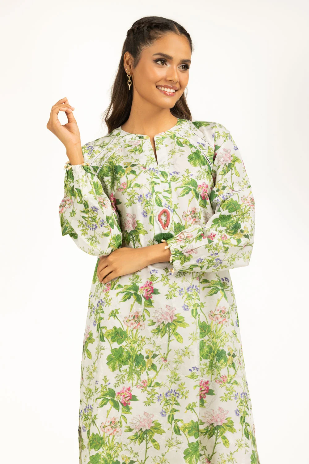 Jacquard Printed Co-Ord Set - Image 3