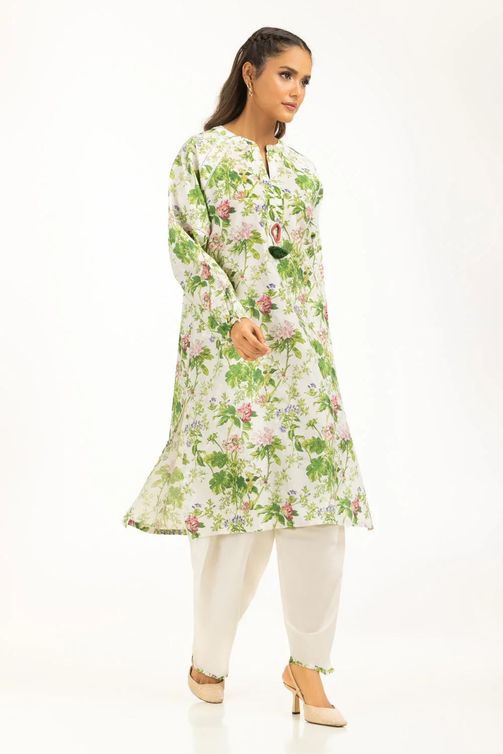 Jacquard Printed Co-Ord Set - Image 4