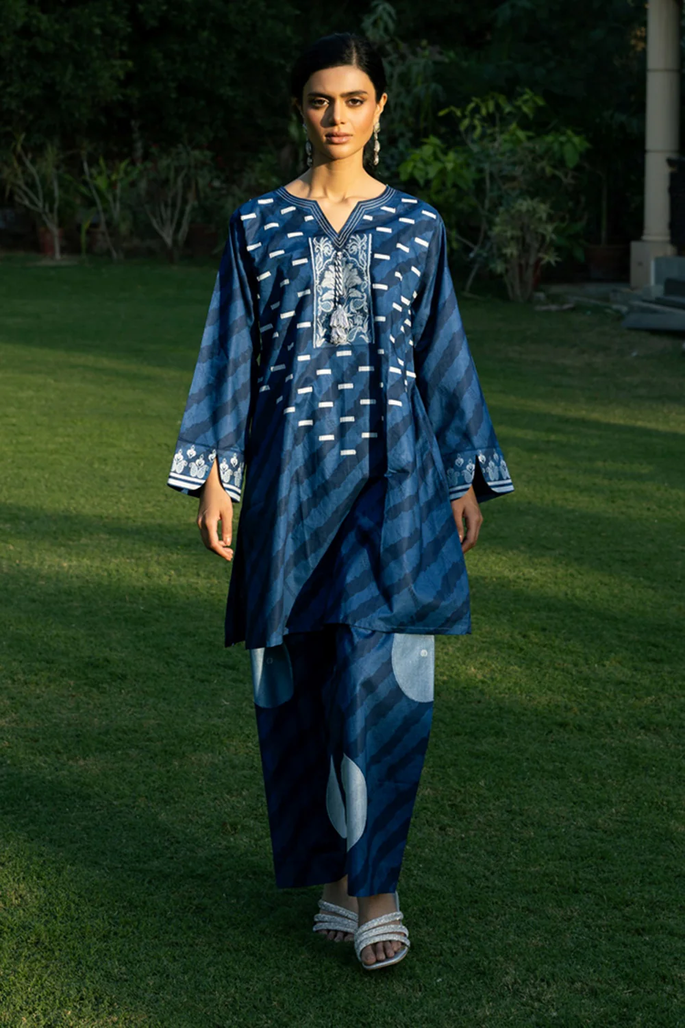 Jacquard Printed Co-Ord Set - Image 3