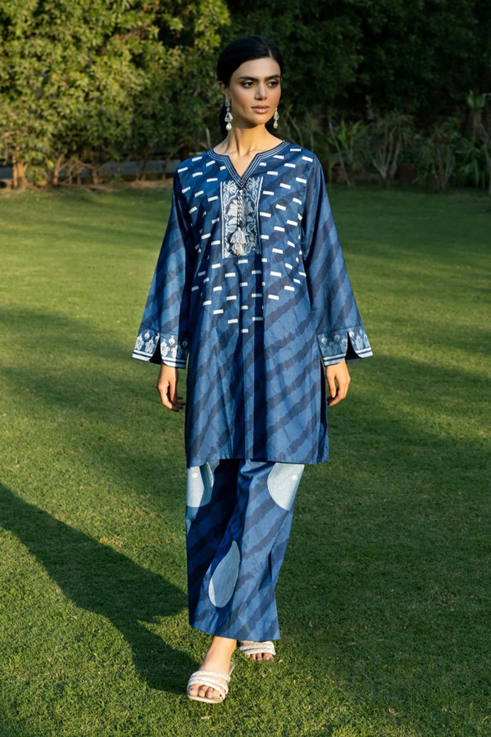 Jacquard Printed Co-Ord Set - Image 7
