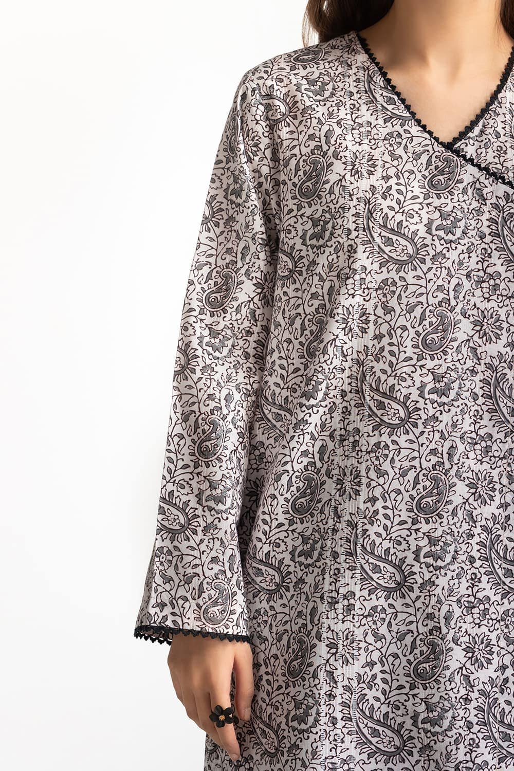 Jacquard Printed Co-Ord Set - Image 2