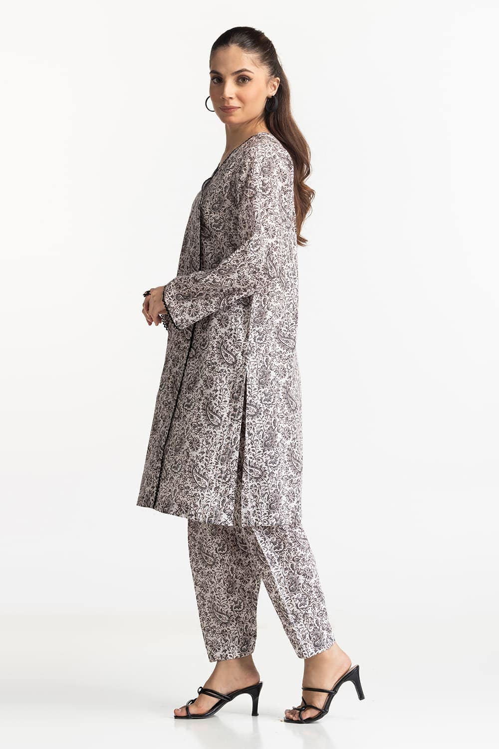 Jacquard Printed Co-Ord Set - Image 3