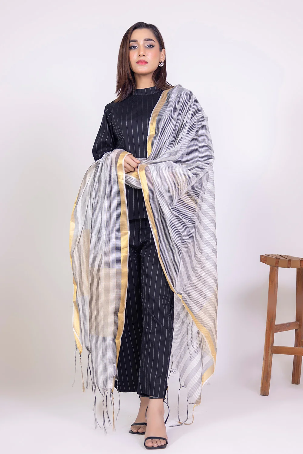 Jacuard Dupatta - Image 4