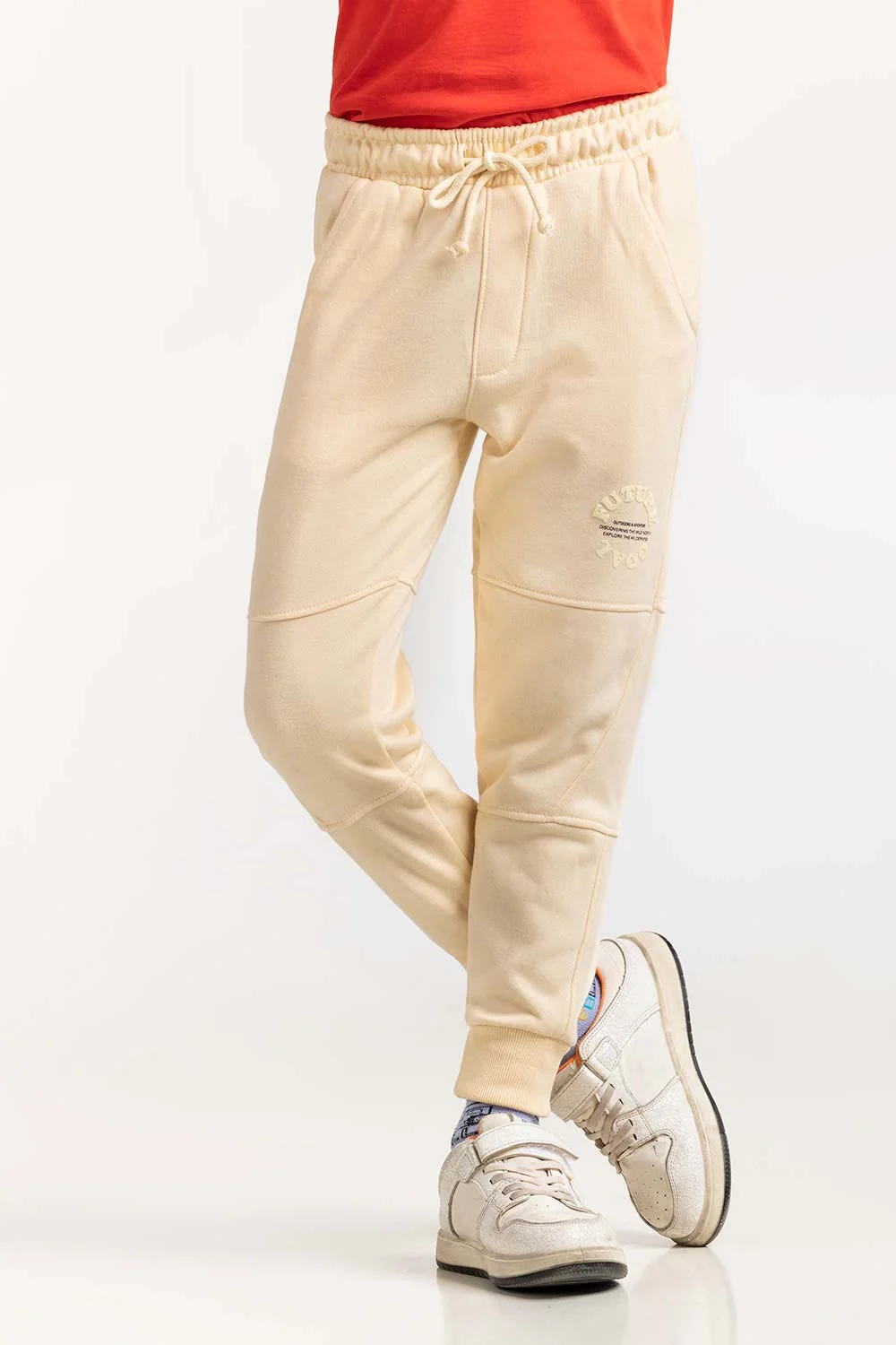 Junior Boy Beige Trouser - Image 5
