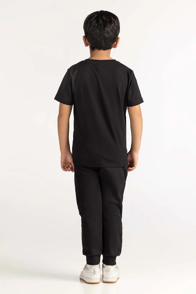 Junior Boy Black Tee - Image 6