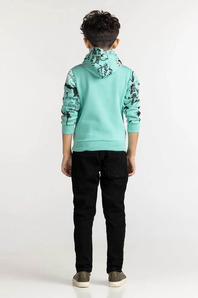 Junior Boy Cascade Printed Sweatshirt - Image 3