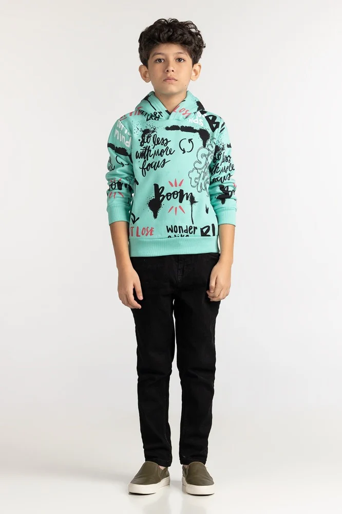 Junior Boy Cascade Printed Sweatshirt - Image 6