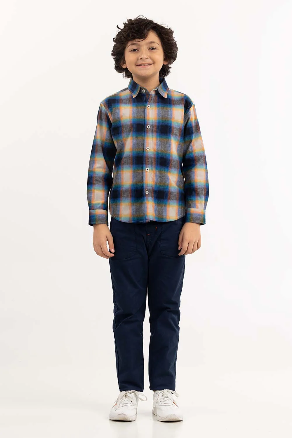 Junior Boy Multi Casual Shirt - Image 5