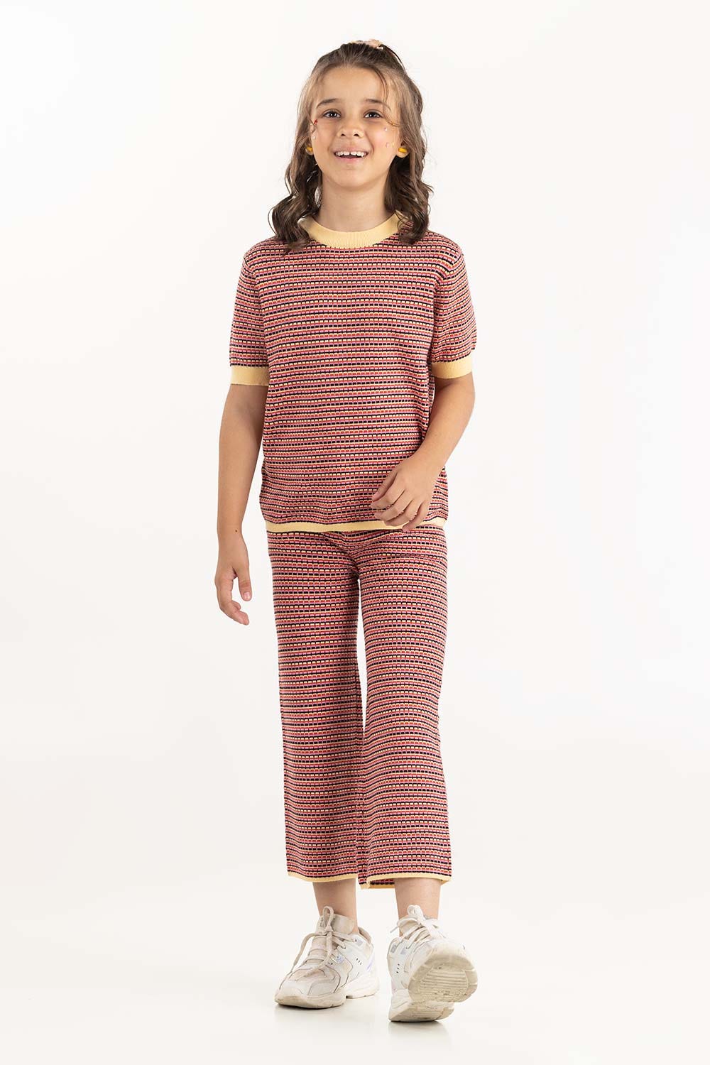 Junior Girl Multi Jacquard Knit Bottom - Image 3