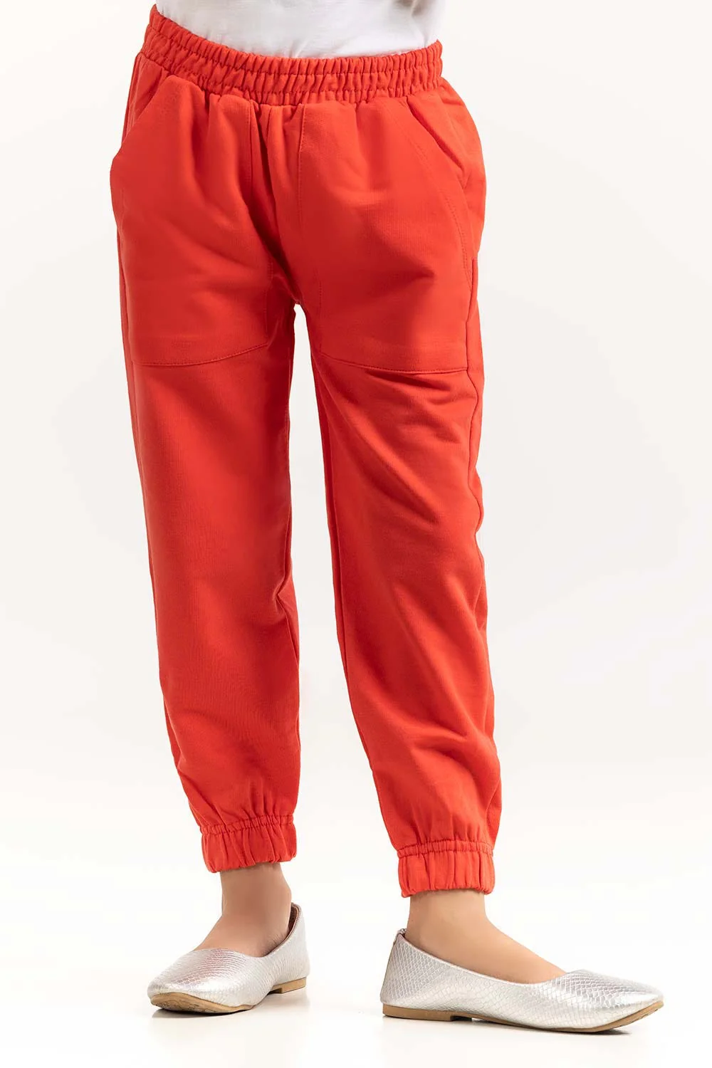 Junior Girl Red Trouser - Image 4