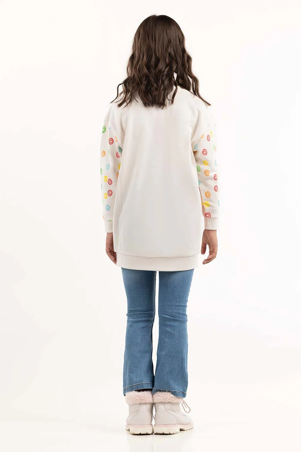 Junior Girl Tribal Colorful Sweatshirt - Image 6