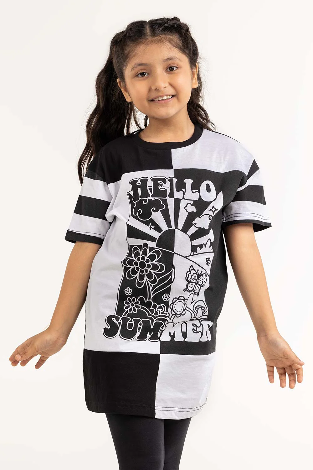 Junior Girl White And Black - Image 2