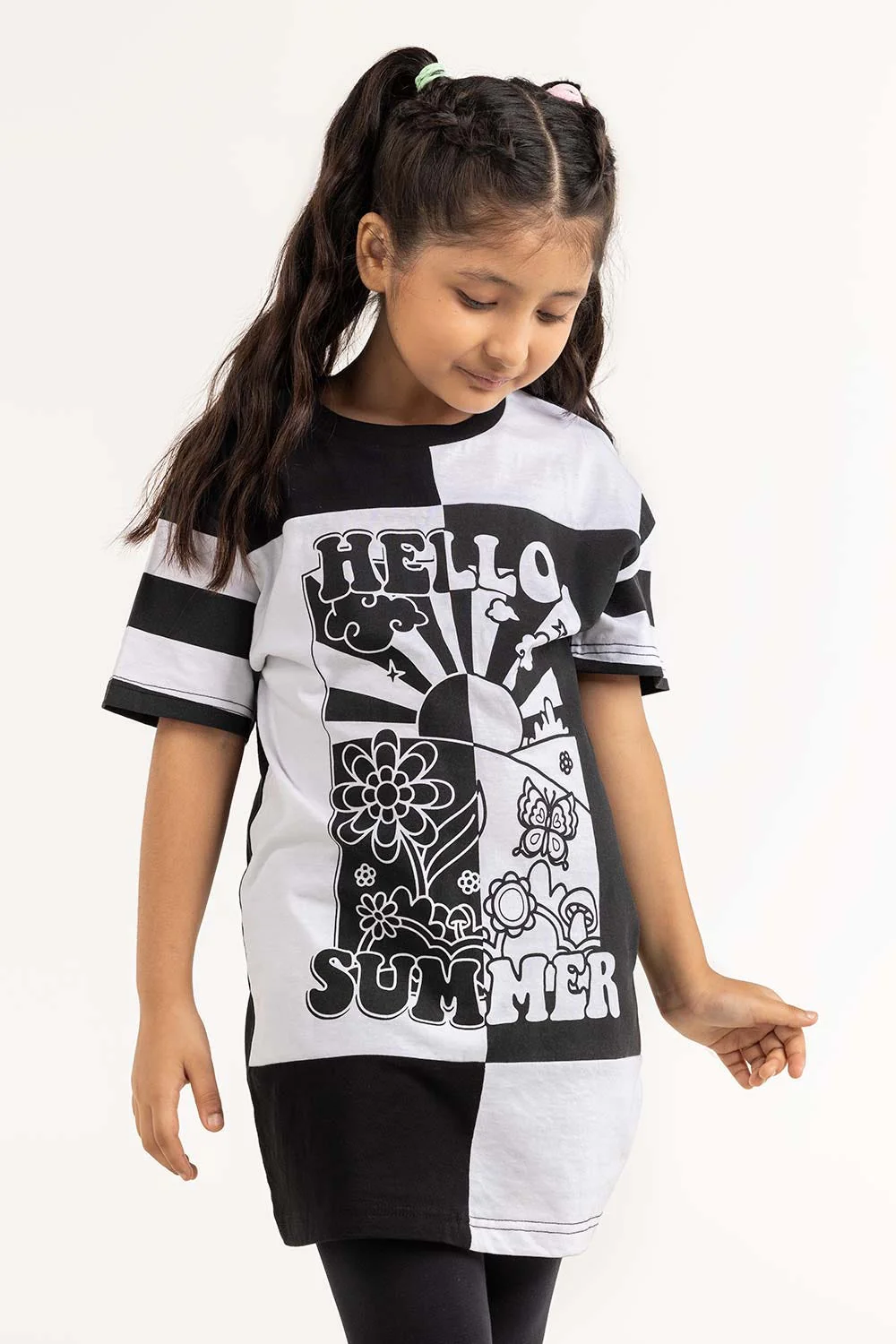 Junior Girl White And Black - Image 3