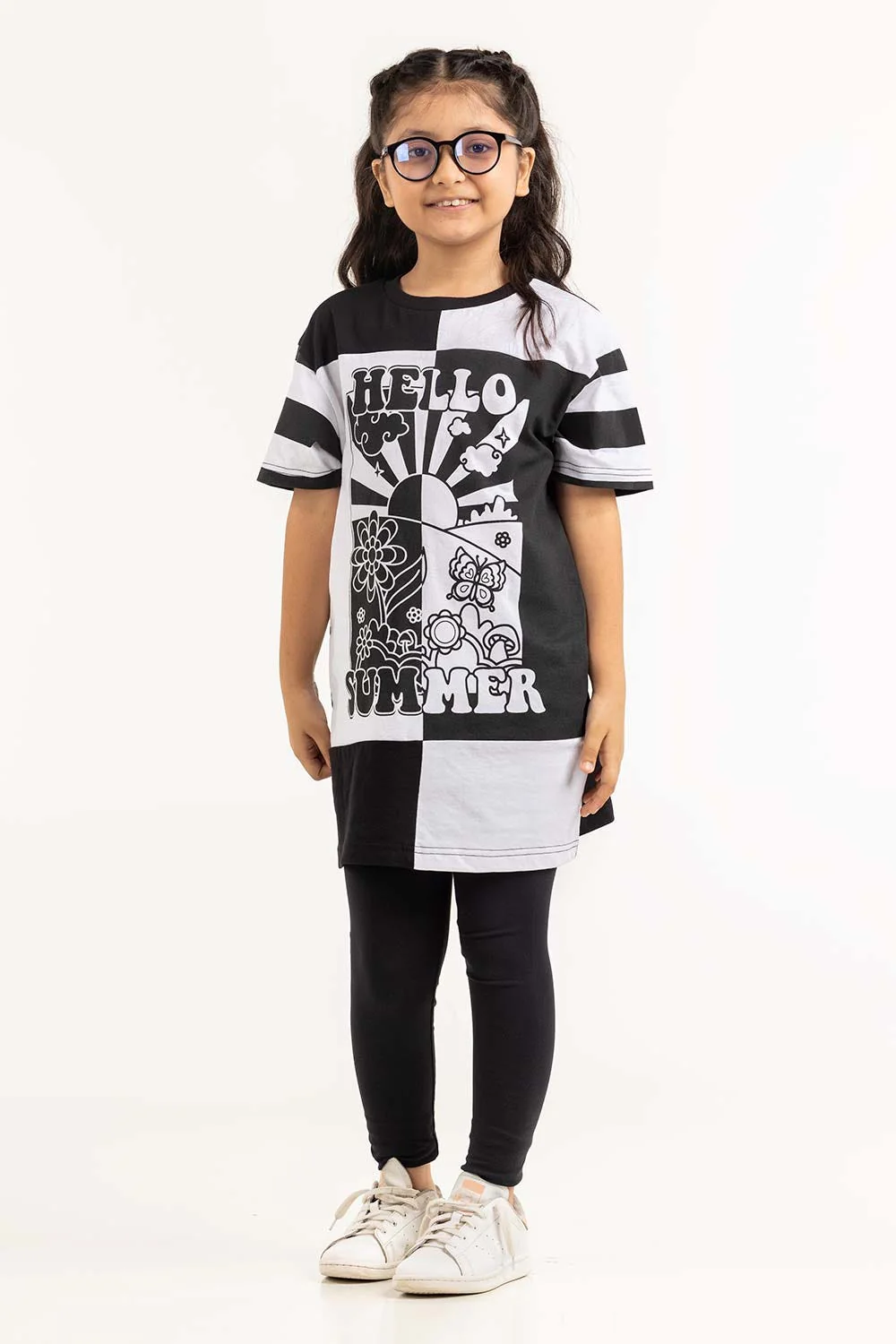 Junior Girl White And Black - Image 4
